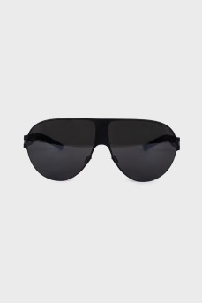 Black sunglasses mask