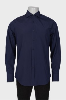 Men's dark blue shirt