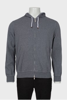 Dark gray men's sweatshirt