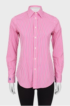 Two-tone striped shirt