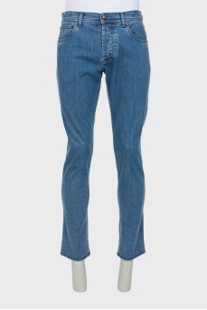 Men's jeans with buttons