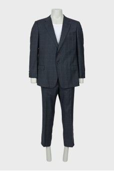 Men's wool suit with tag