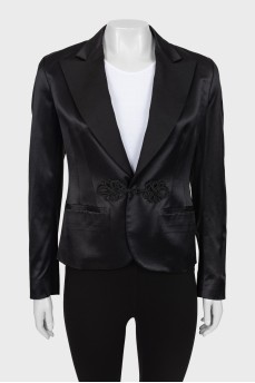 Black fitted jacket