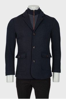 Men's jacket with pockets
