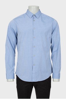 Men's blue shirt