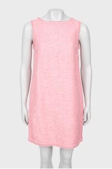 Pink A-line mini dress