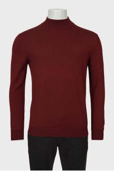 Men's wool and cashmere golf