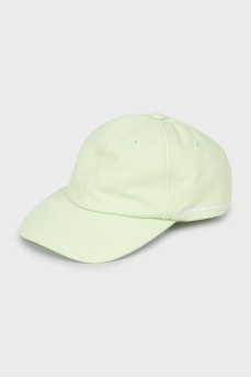 Men's light green cap with tag