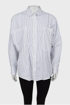 Black and white striped shirt