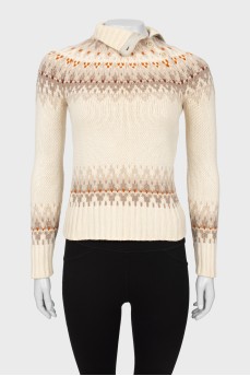 Cashmere knitted sweater