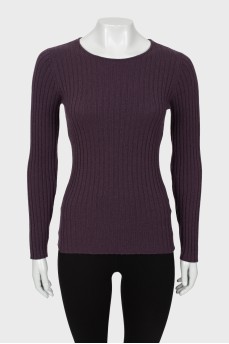 Ribbed cashmere long sleeve