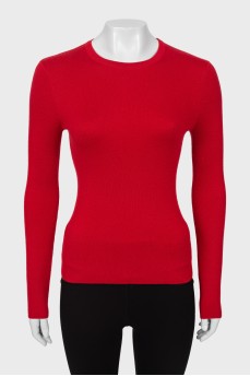 Red long sleeve fitted fit
