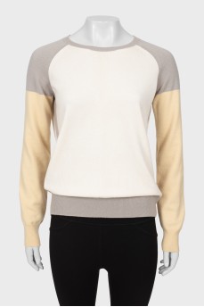 Mixed cashmere sweater