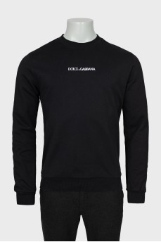 Men's sweatshirt with branded logo