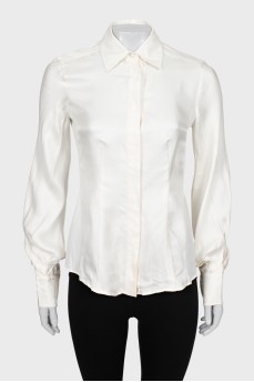 White combination shirt
