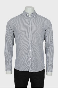 Men's pinstripe shirt