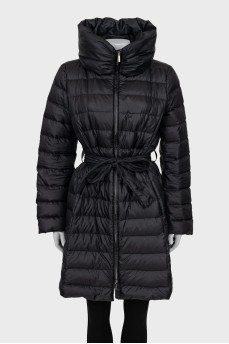 Waisted quilted jacket