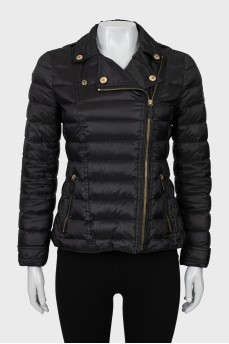 Cropped quilted jacket