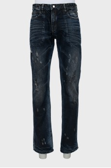 Men's reversible jeans