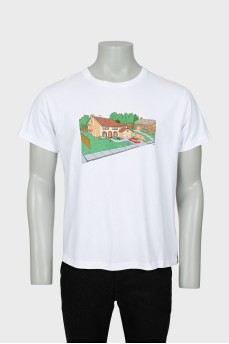 Men's T-shirt Simpsons House