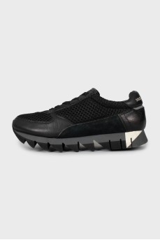 Men's sneakers with chunky soles