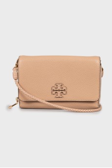 Leather bag-wallet