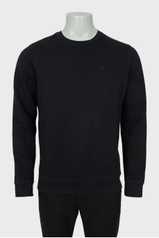 Men's black sweatshirt