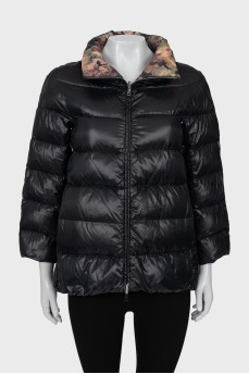 Reversible A-line down jacket