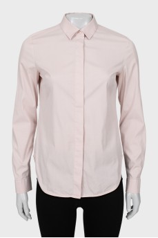 Light pink fitted shirt