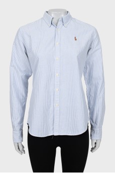 Striped fitted shirt