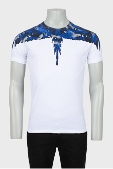 Men's T-shirt with printed top