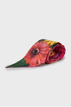 Floral scarf