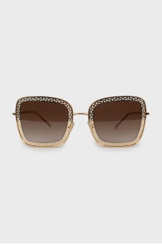 Sunglasses with patterned frames