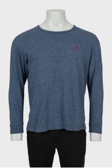Men's long sleeve with red logo