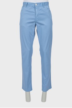 Men's blue trousers