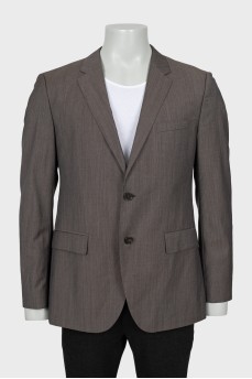 Gray men's jacket