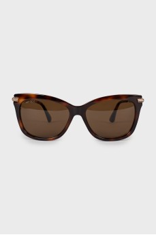 Wayfarer printed sunglasses