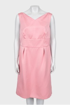 Pink V-Neck dress