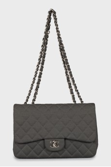 Bag Classic Double Flap Quilted Jersey