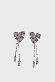 Earrings Caresse d'Orchidees