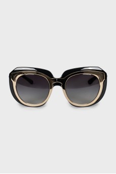 Mixed frame sunglasses