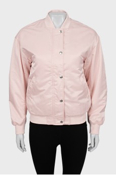 Light pink bomber jacket
