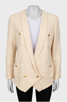 Vintage jacket with gold buttons