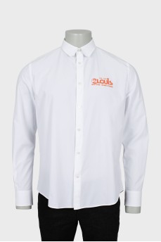 Men's shirt with signature print