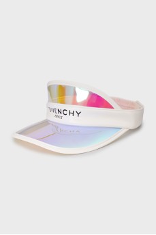 Visor with holographic effect
