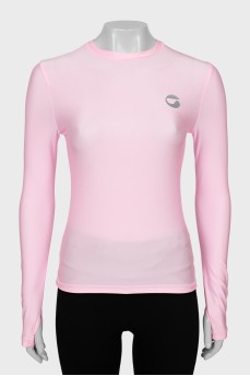 Sports long sleeve with corporate logo