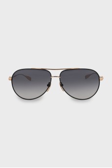 Men's sunglasses with logo on arms