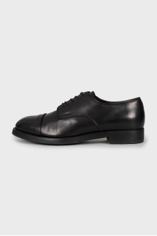 Men's insulated black shoes
