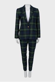 Checkered suit