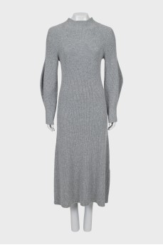 Wool and cashmere maxi dress